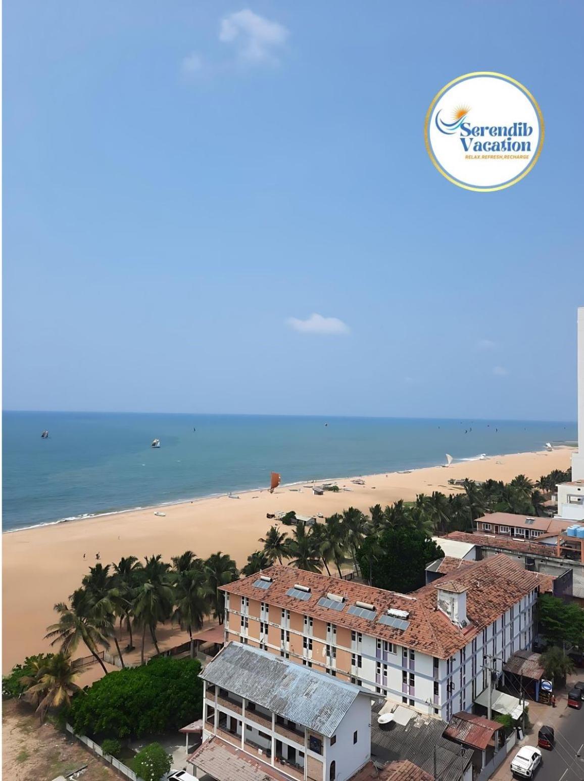 Negombo Ocean Breeze - Bliss On The Beach Luxury Apartments By Serendib Vacation ภายนอก รูปภาพ