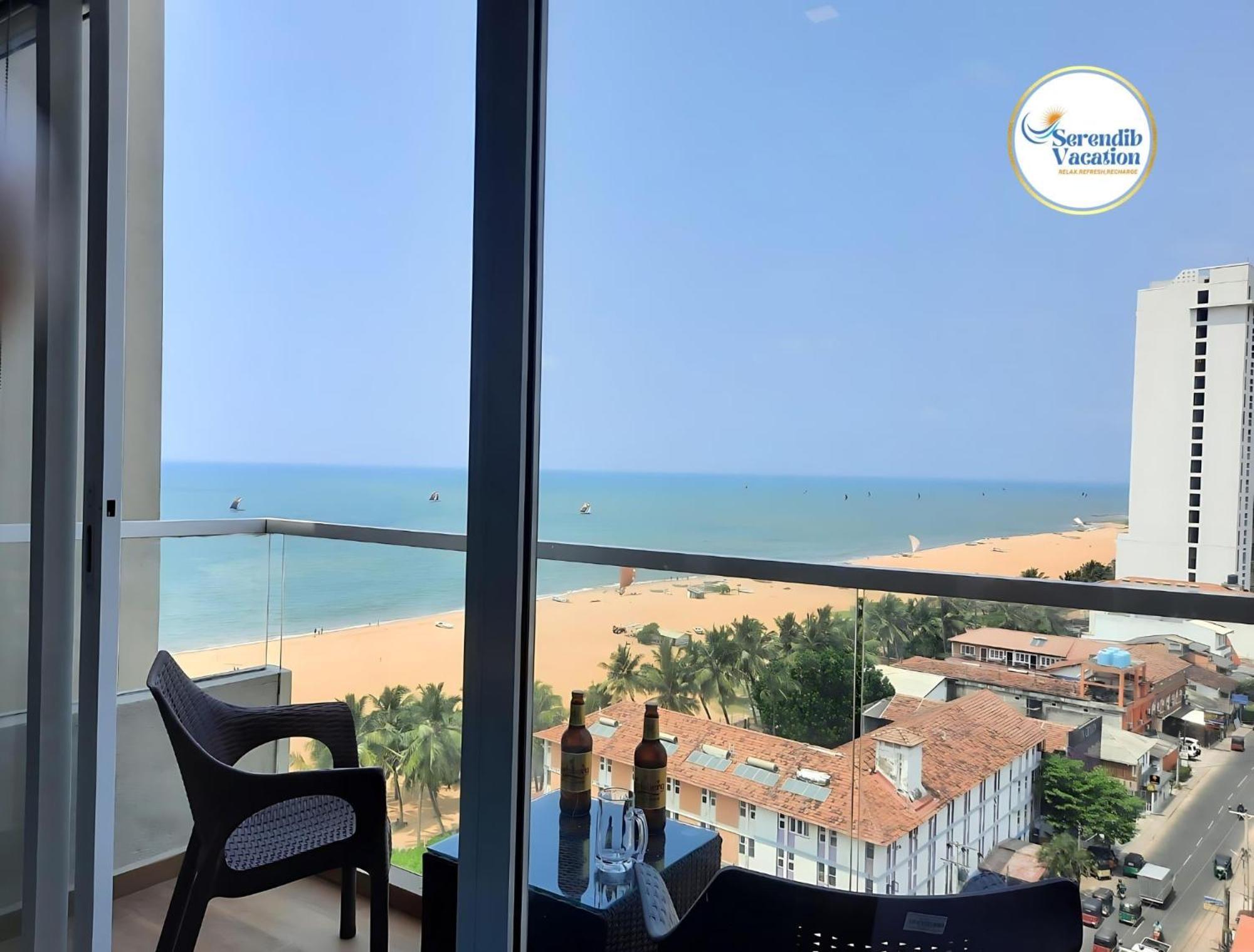 Negombo Ocean Breeze - Bliss On The Beach Luxury Apartments By Serendib Vacation ภายนอก รูปภาพ