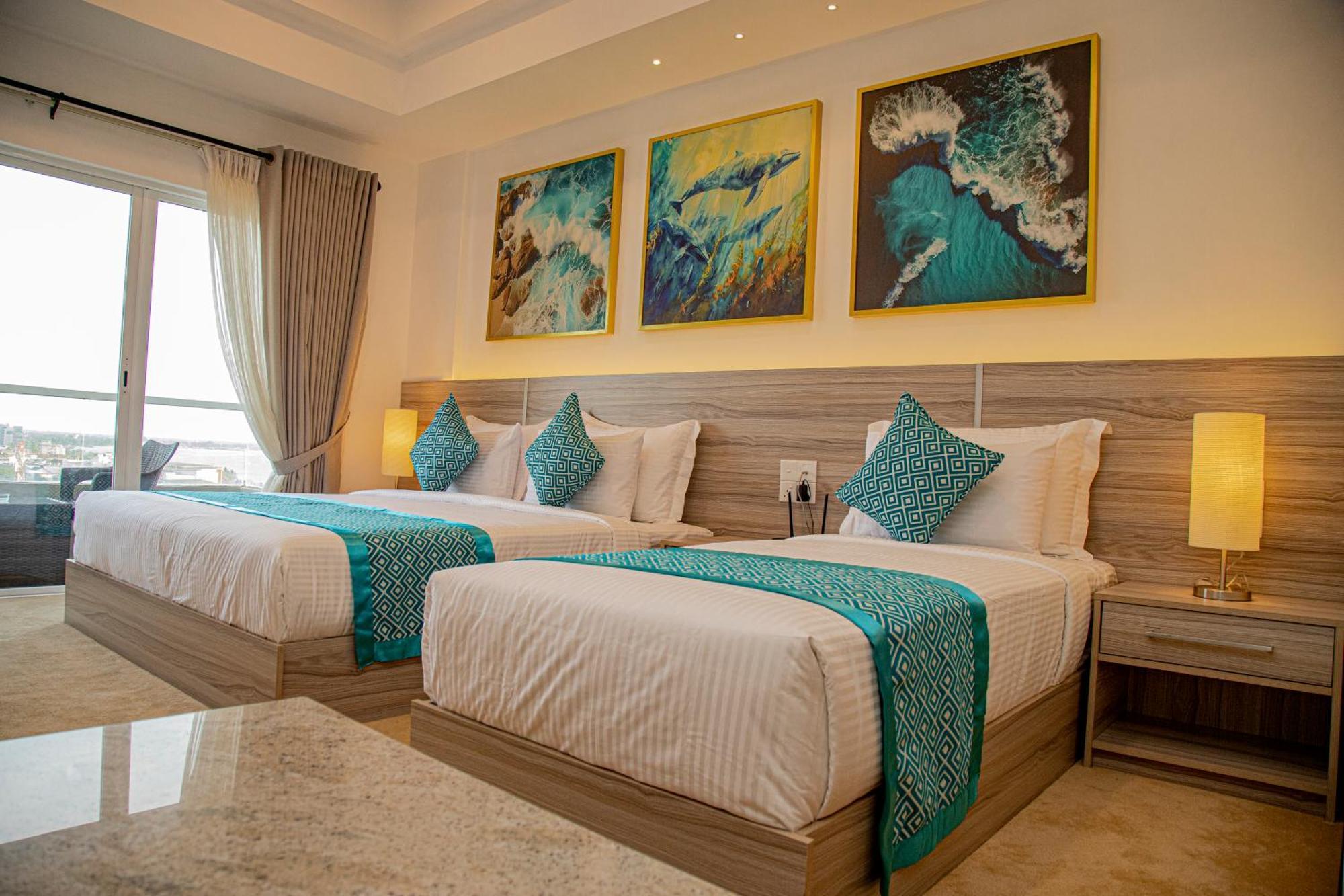 Negombo Ocean Breeze - Bliss On The Beach Luxury Apartments By Serendib Vacation ภายนอก รูปภาพ