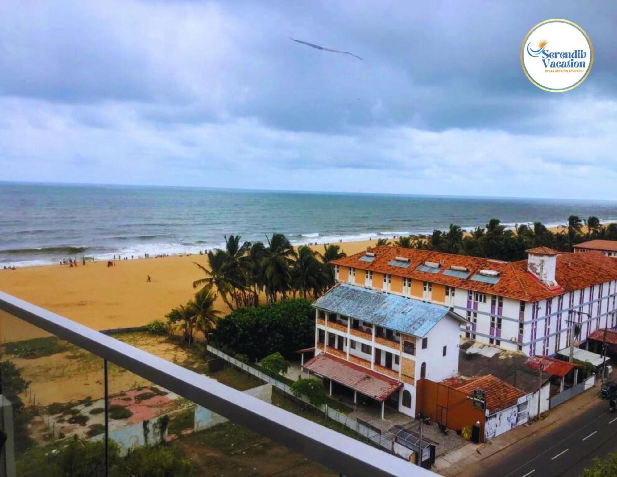 Negombo Ocean Breeze - Bliss On The Beach Luxury Apartments By Serendib Vacation ภายนอก รูปภาพ
